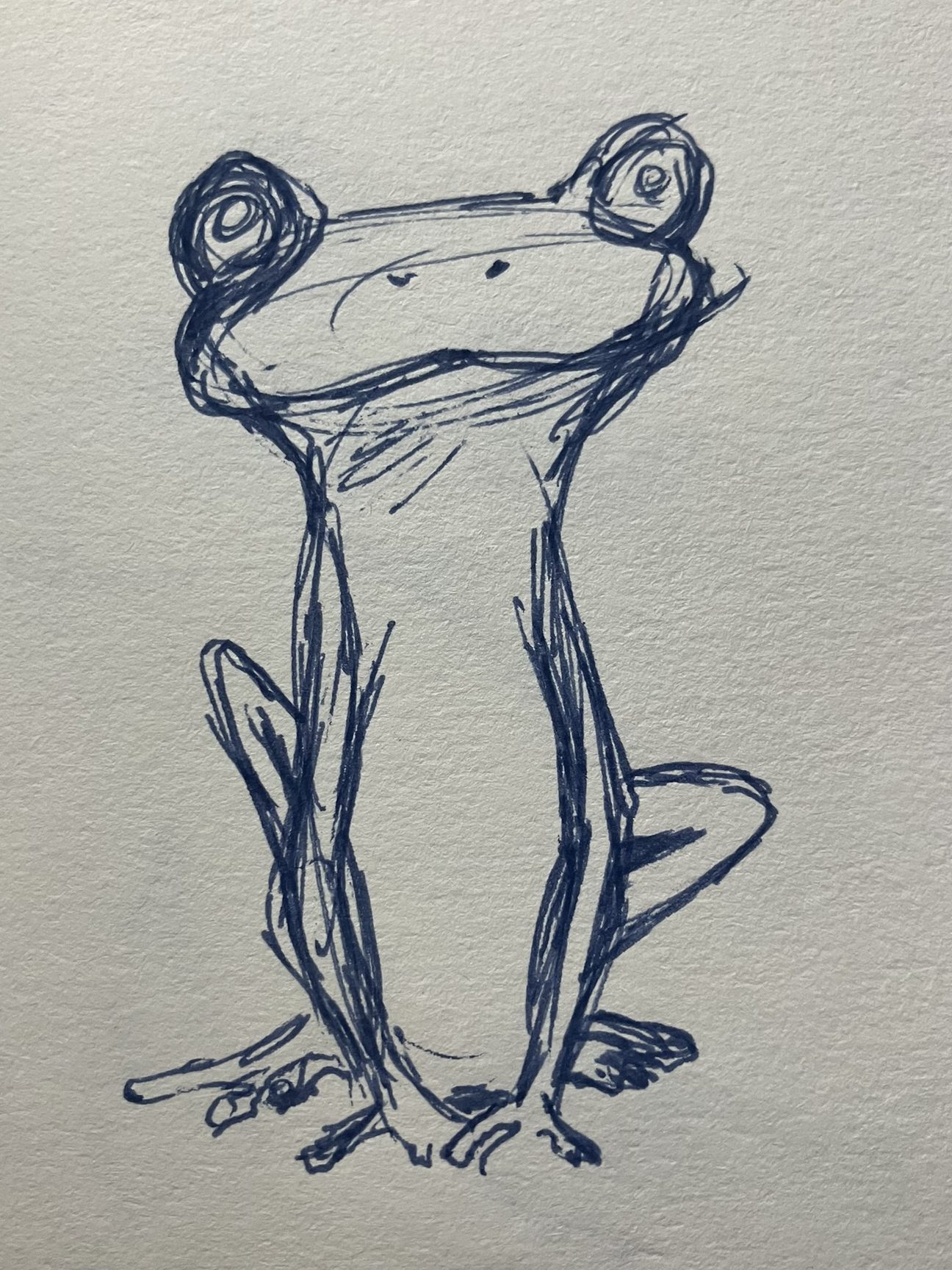 Your writer as a frog